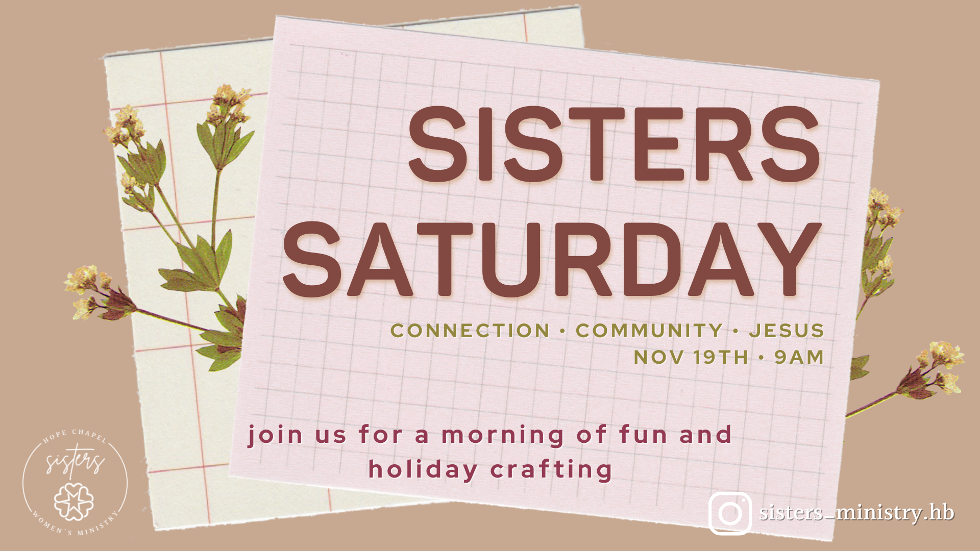Sisters Saturday